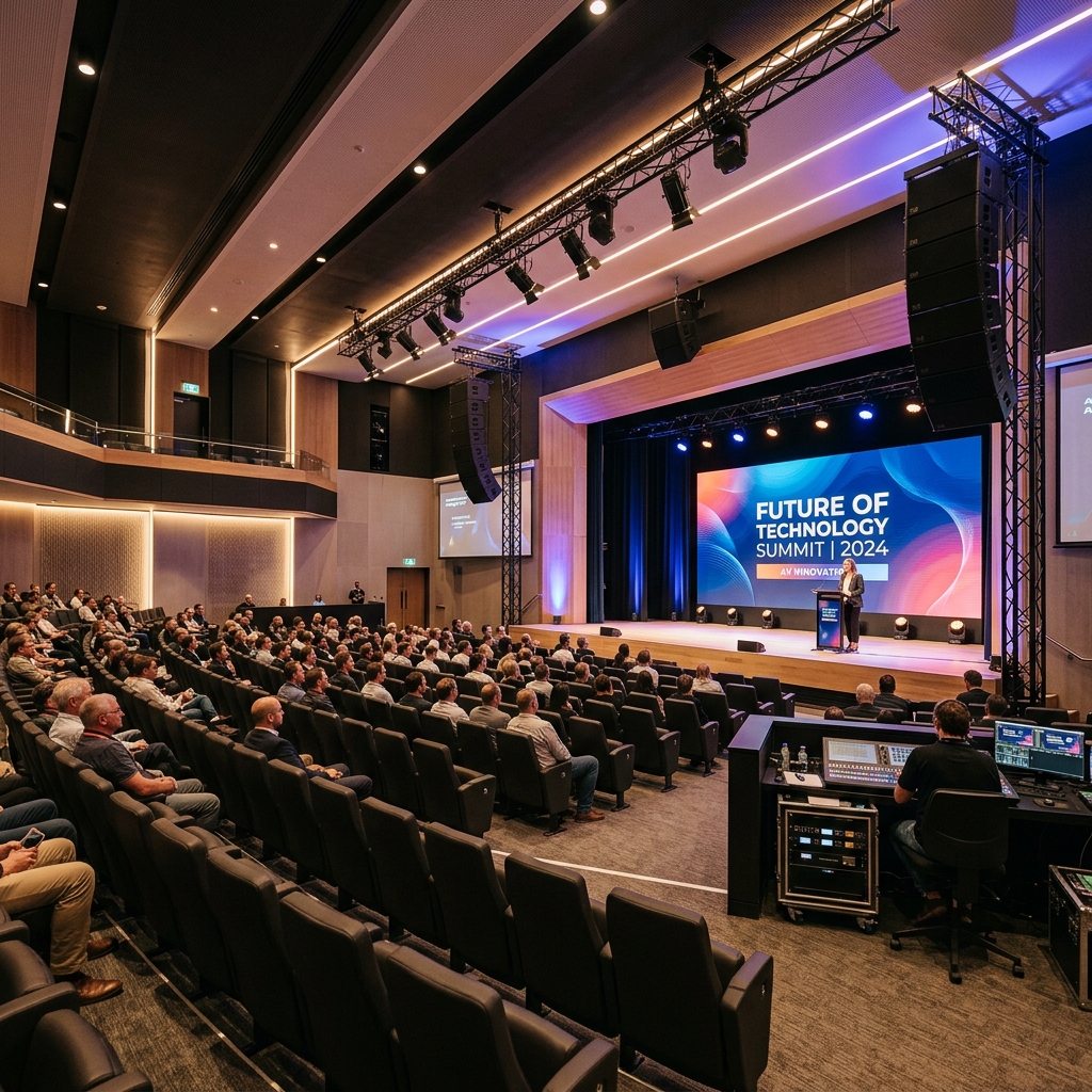 Corporate AV conference room installation